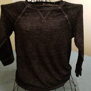 Black/gray tee